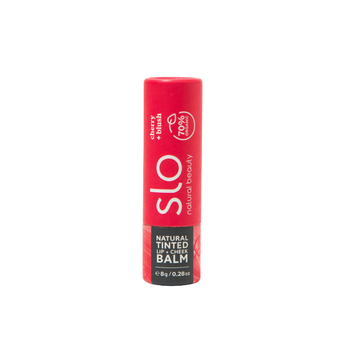 SLO: Natural Lip and Cheek Tint Cherry Blush, 0.25 oz