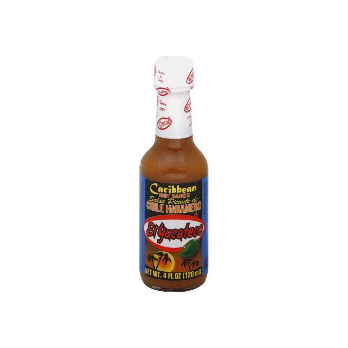 EL YUCATECO: Caribbean Habanero Hot Sauce, 4 oz