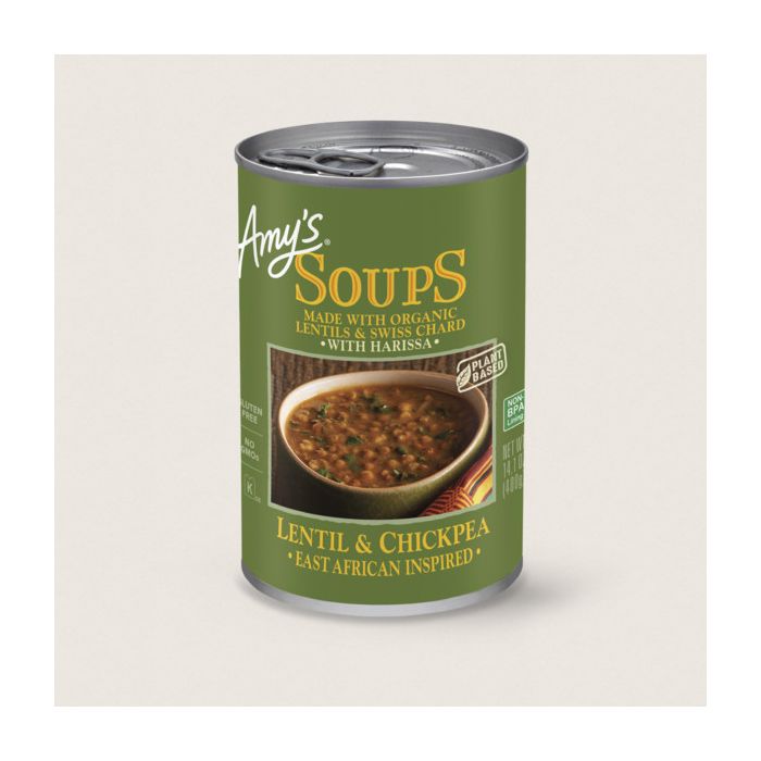 AMYS: Lentil Chickpea Soup, 14.1 oz