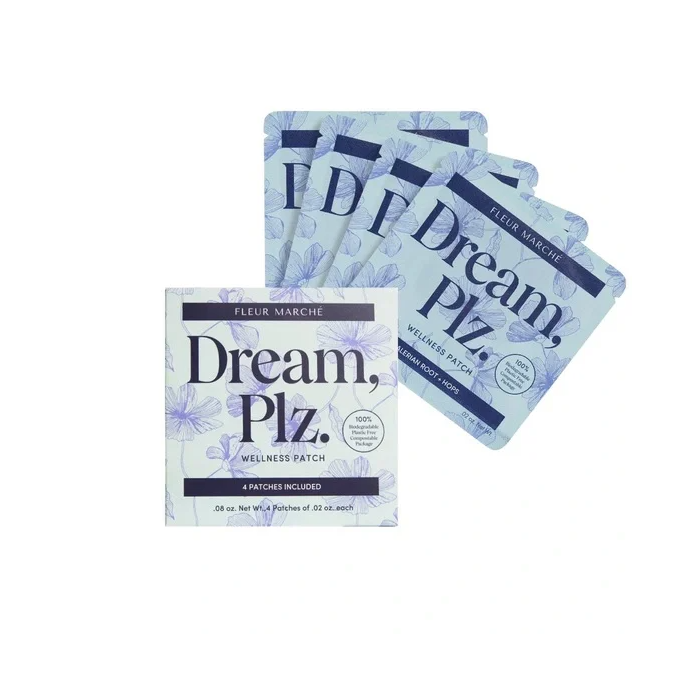 FLEUR MARCHE: Dream Plz 4 Count Patch, 1 ea