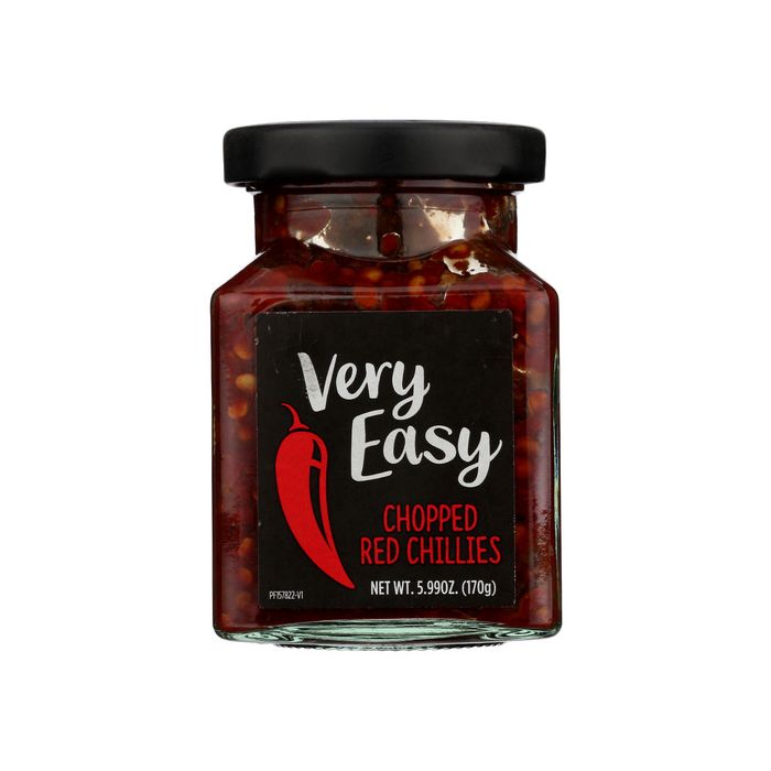 VERY EASY: Chopped Red Chillies, 5.99 oz