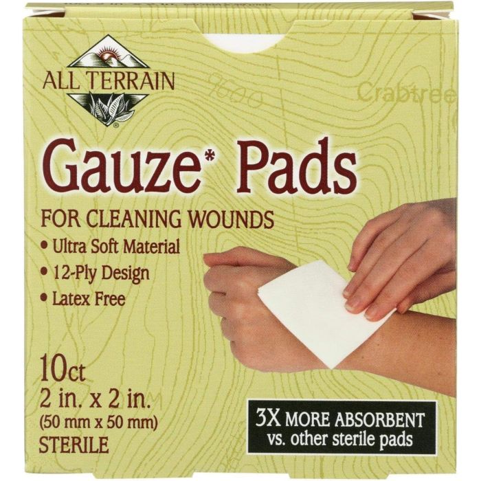 ALL TERRAIN: Gauze Pads, 10 pc
