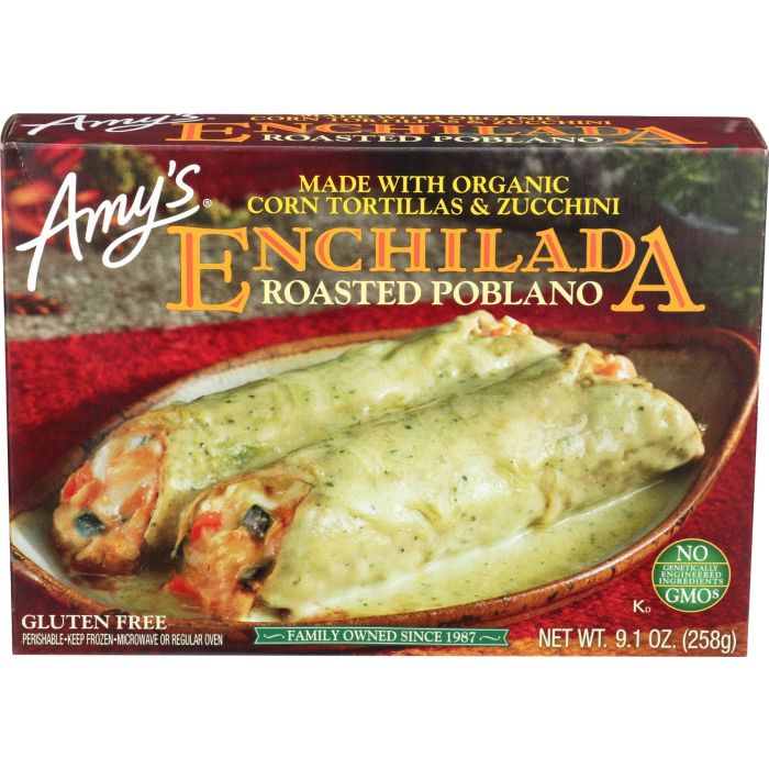 AMYS: Enchilada Roasted Poblano, 9.15 oz