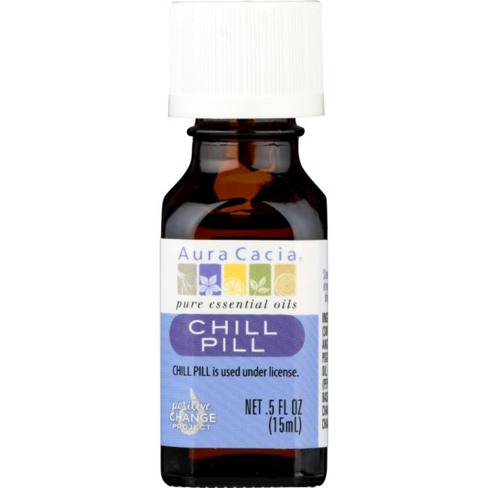 AURA CACIA: Essential Solutions Chill Pill, 0.5 oz