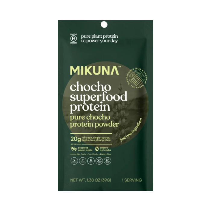 MIKUNA: Chocho Superfood Protein Powder Travel Pack, 1.38 oz