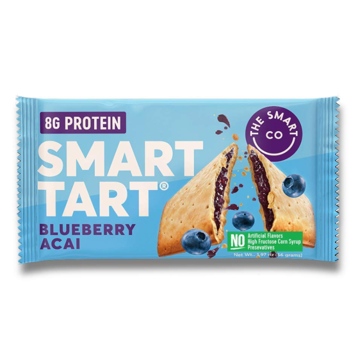 SMART TART: Protein Toaster Pastries Blueberry Acai, 1.97 oz