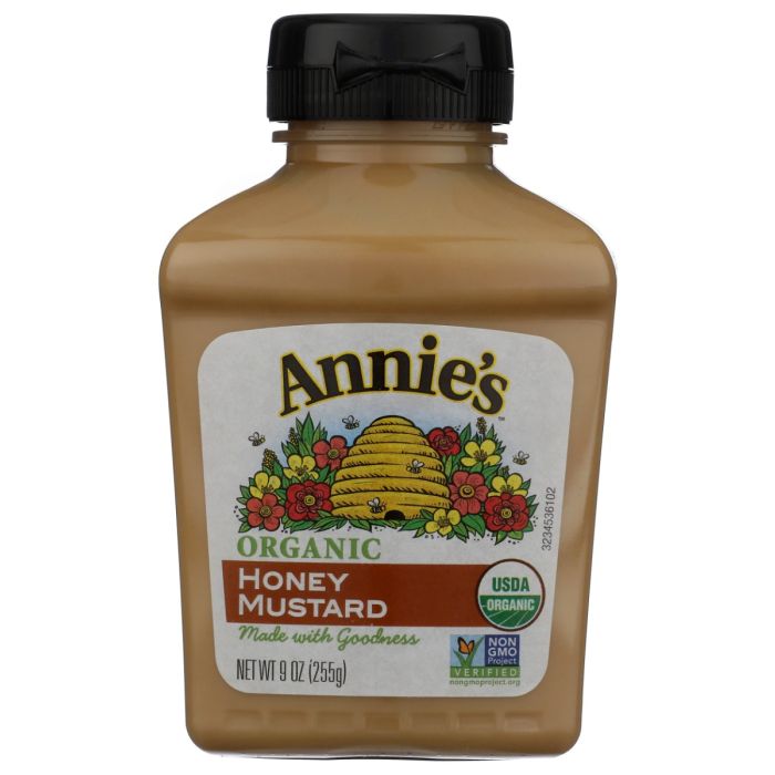 ANNIES HOMEGROWN: Organic Honey Mustard, 9 oz