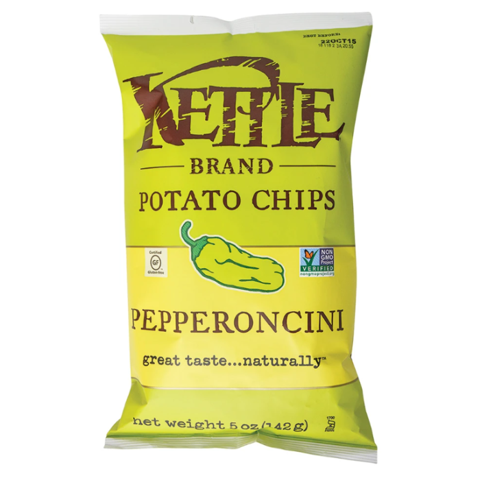 KETTLE FOODS: Pepperoncini Potato Chips, 5 oz