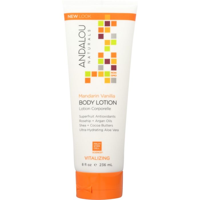 ANDALOU NATURALS: Mandarin Vanilla Body Lotion, 8 oz