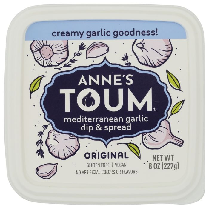 ANNES TOTUM: Original Mediterranean Garlic Dip, 8 oz