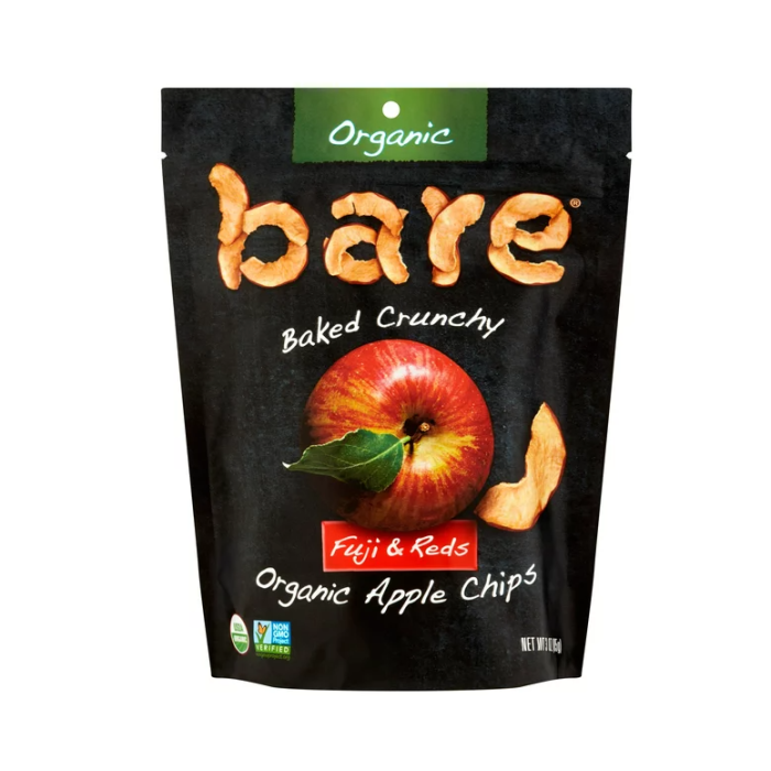 BARE FRUIT: Fuji and Reds Apple Chips, 3 oz