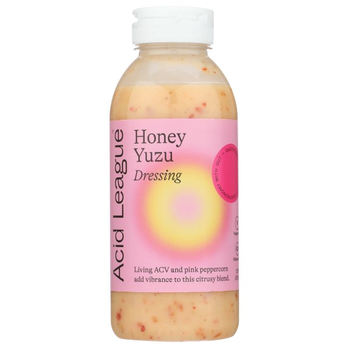 ACID LEAGUE: Honey Yuzu Dressing, 12 fo
