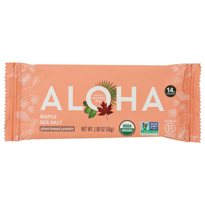 ALOHA: Maple Sea Salt Bar, 1.98 oz