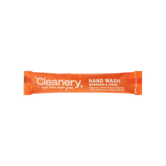 CLEANERY: Hand Wash Mandarin and Cedar Single, 0.44 oz