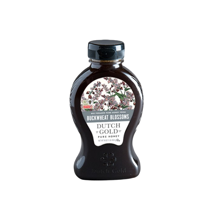 DUTCH GOLD: Buckwheat Honey, 16 oz