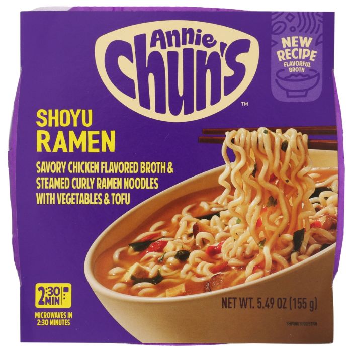 ANNIE CHUNS: Shoyu Ramen Soup Bowl, 5.49 oz