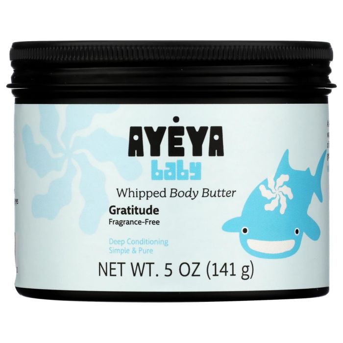 AYEYA: Gratitude Baby Whipped Body Butter Fragrance Free, 5 oz