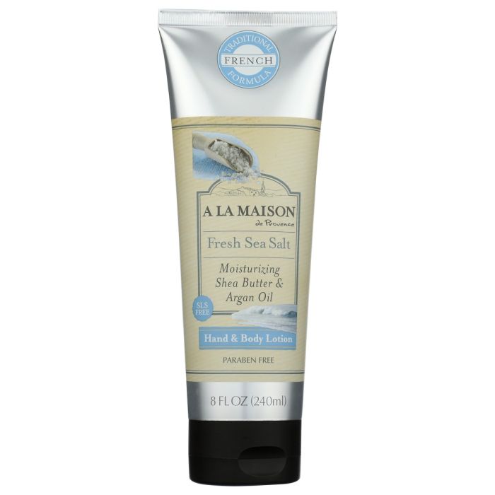 A LA MAISON: Fresh Sea Salt Hand and Body Lotion, 8 fo