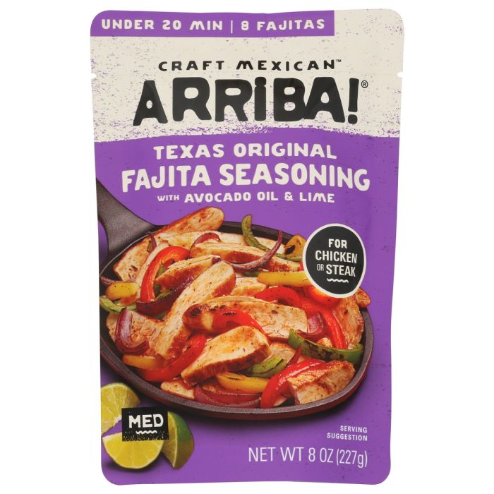 ARRIBA: Texas Original Fajita Seasoning, 8 oz