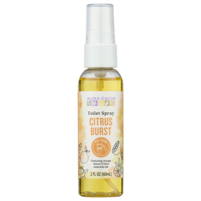 AURA CACIA: Citrus Burst Toilet Spray, 2 fo