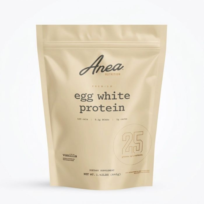 ANEA NUTRITION: Egg White Protein Vanilla, 22.72 oz