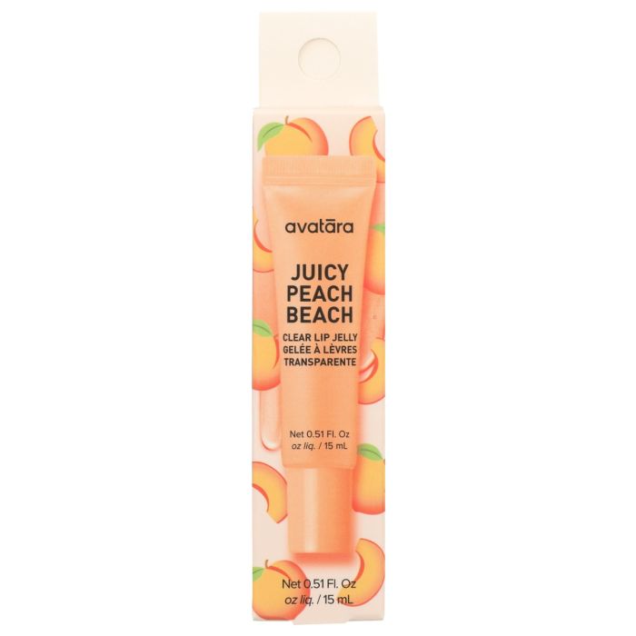 AVATARA SKIN: Juicy Peach Beach Lip Balm, 0.51 fo