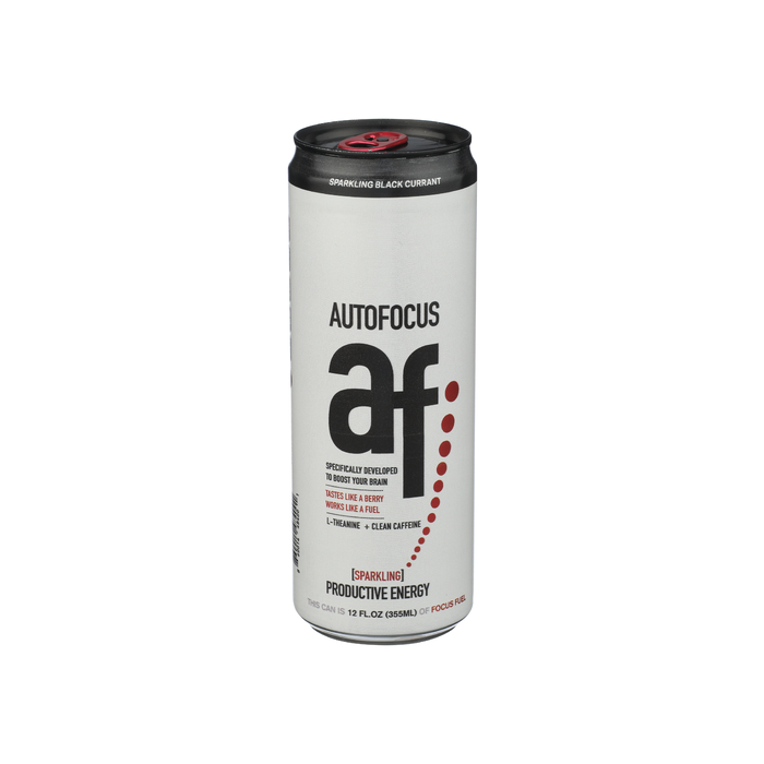 AUTOFOCUS: Sparkling Black Currant Energy Drink, 12 fo
