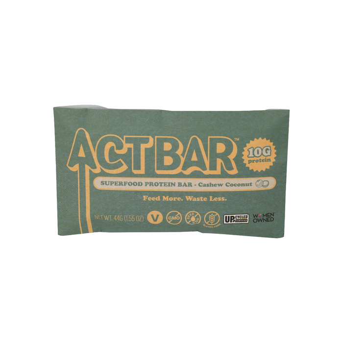 ACT BAR: Cashew Coconut Protein Bar, 1.55 oz