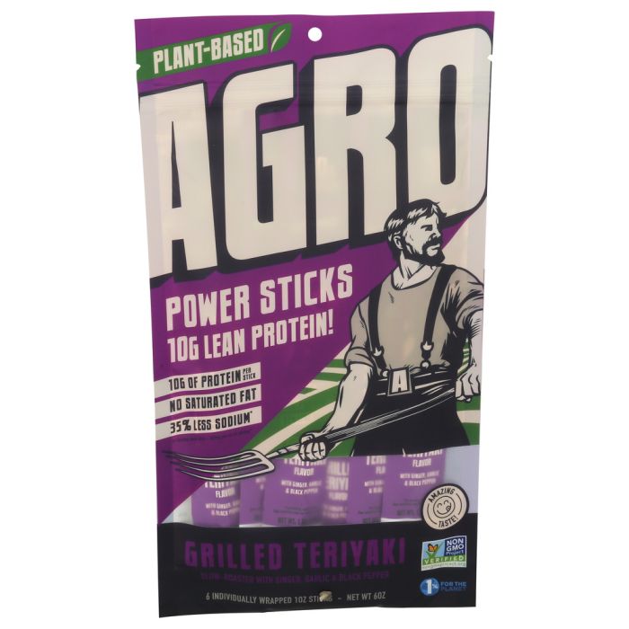 AGRO: Grilled Teriyaki Sticks, 6 oz