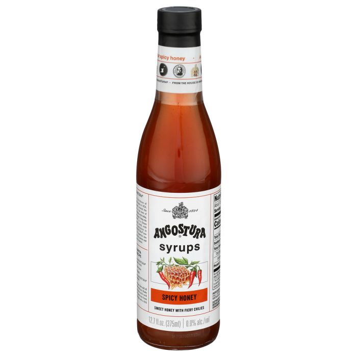 ANGOSTURA: Spicy Honey Syrup, 12.7 oz