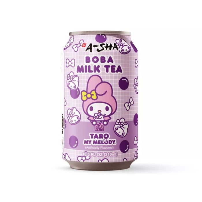 A SHA: Taro My Melody Boba Milk Tea, 10.5 fo