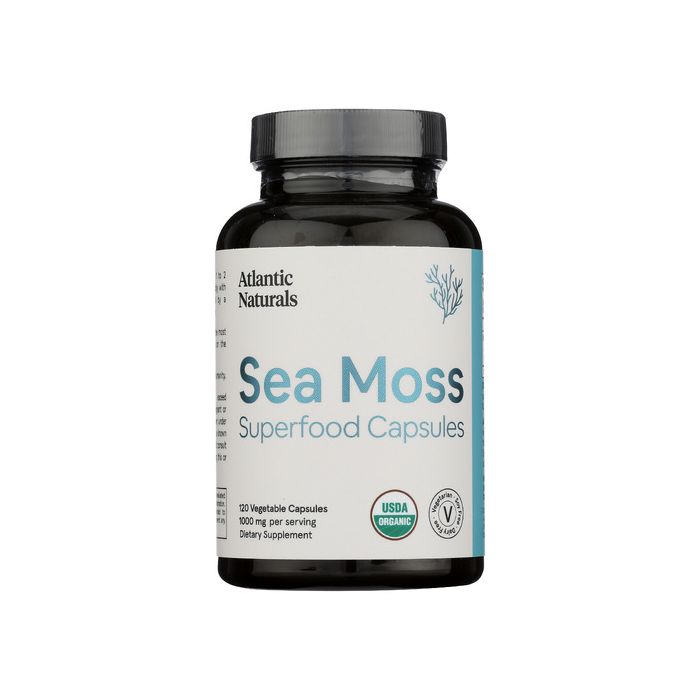 ATLANTIC NATURALS: Organic Sea Moss Capsules, 120 vc