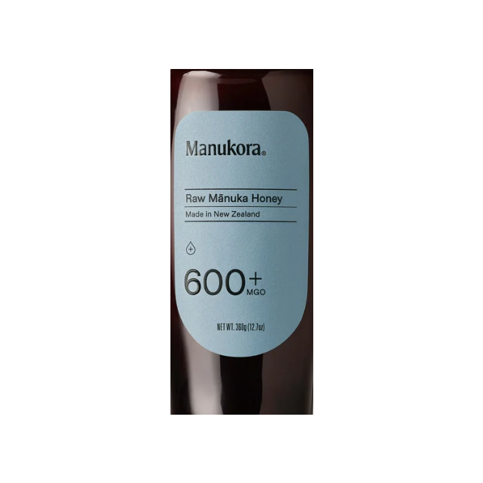 MANUKORA: Raw Manuka Honey MGO 600Plus Squeeze Bottle, 12.7 oz