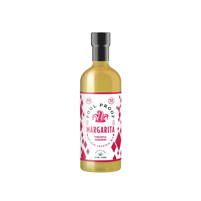 FOOL PROOF MIXERS: Pineapple Habanero Margarita, 25.4 fo