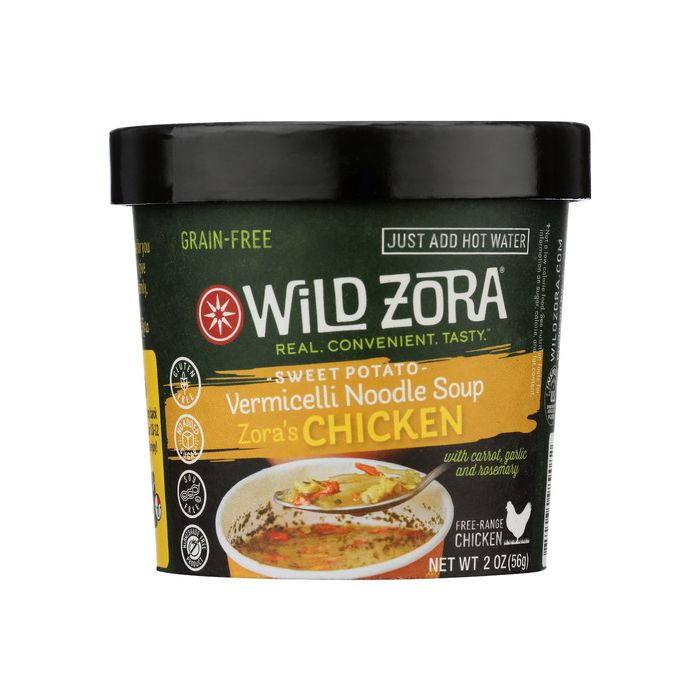 WILD ZORA FOODS: Vermicelli Chicken Noodle Soup, 2 oz