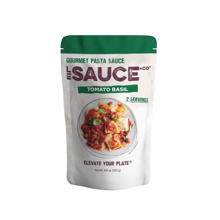 LE SAUCE & CO: Tomato Basil Gourmet Pasta Sauce, 8.8 oz