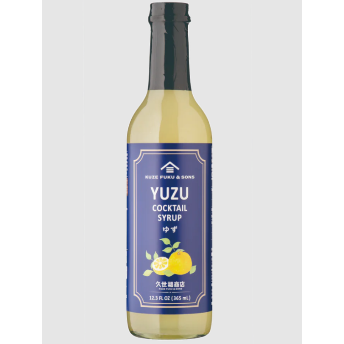 KUZE FUKU AND SONS: Yuzu Cocktail Syrup, 12.3 fo