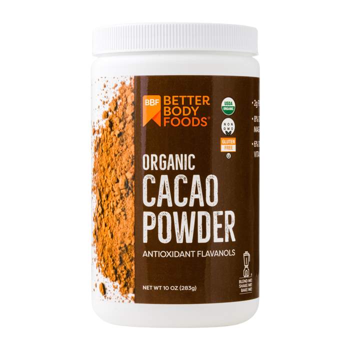 BETTERBODY: Powder Cacao Org, 10 oz