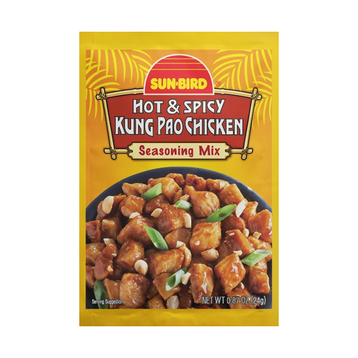 SUNBIRD: Hot and Spicy Kung Pao Chicken, 0.87 oz