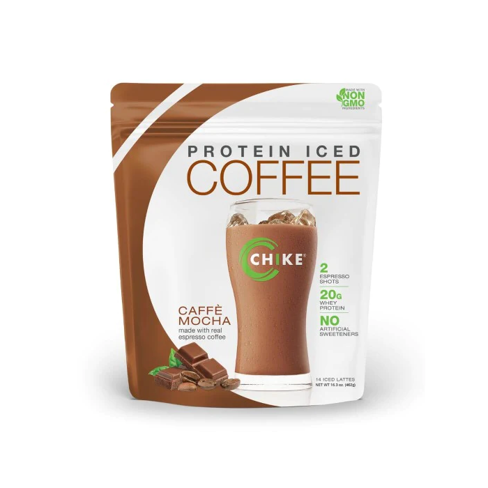 CHIKE: Protein Iced Coffee Caffe Mocha, 16.3 oz