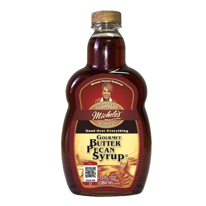 MICHELES: Butter Pecan Syrup, 13 oz