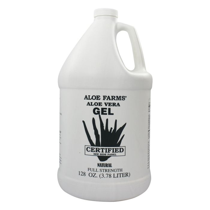 ALOE FARMS: Aloe Vera Gel Organic Gallon, 128 oz