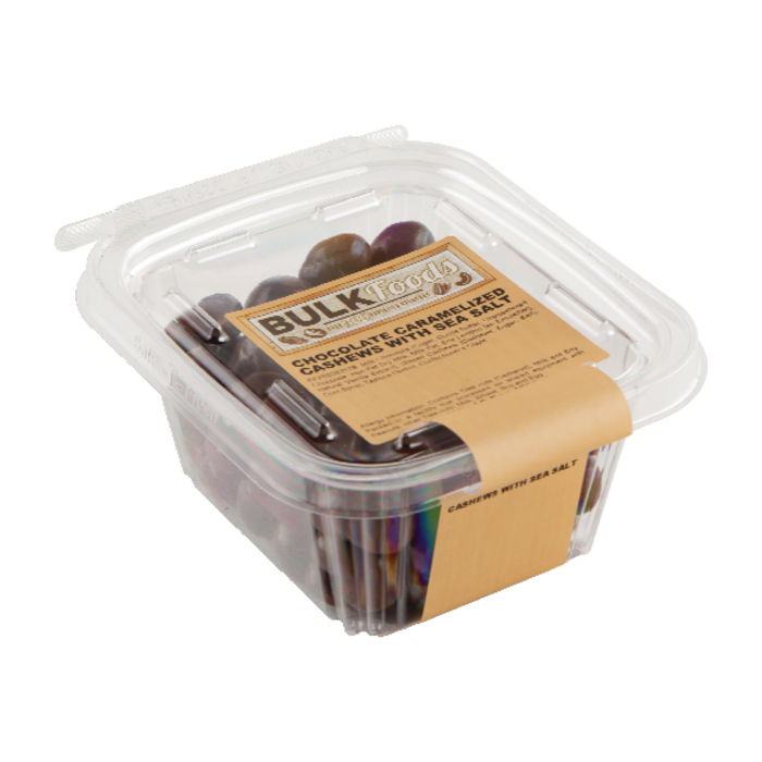 TORN & GLASSER: Caramelized Sea Salt Chocolate Cashews, 10 oz