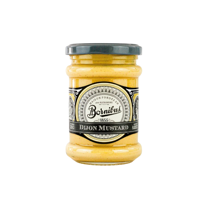 BORNIBUS: Dijon Mustard, 8.82 oz