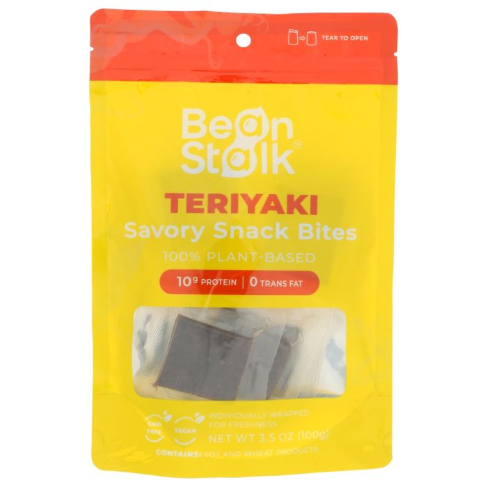 BEANSTALK BRANDS: Teriyaki Savory Snack Bites, 3.5 oz