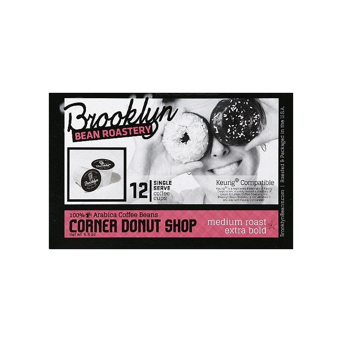 BROOKLYN BEAN ROASTERY: Corner Donut Shop Coffee, 12 pc