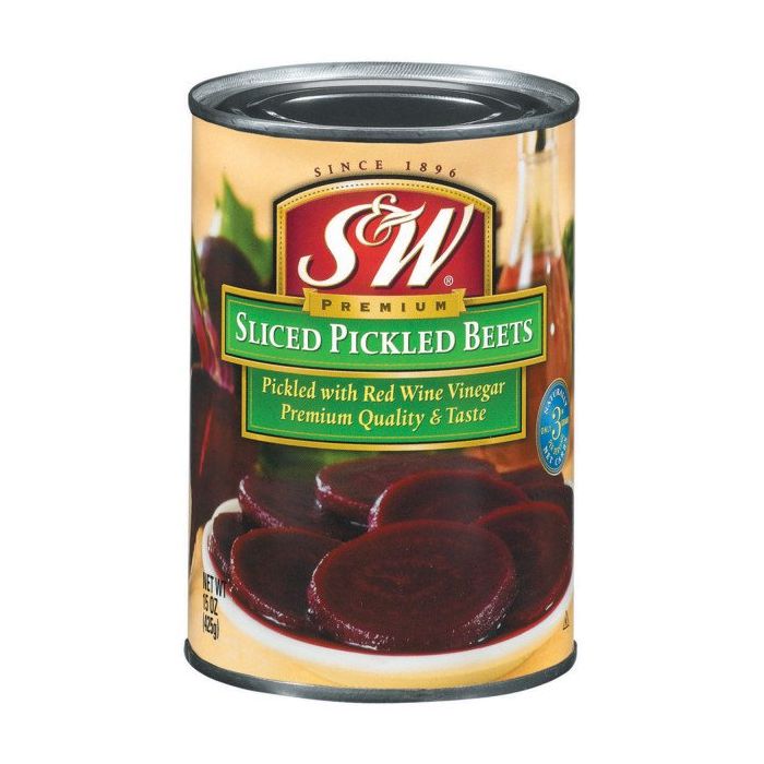 S & W: Sliced Pickled Beets, 15 oz