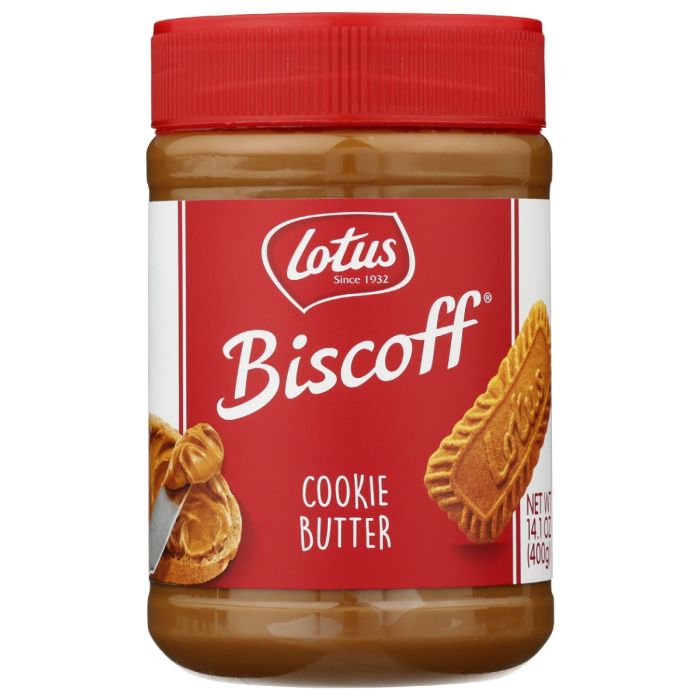 BISCOFF: Creamy Cookie Butter, 14 oz