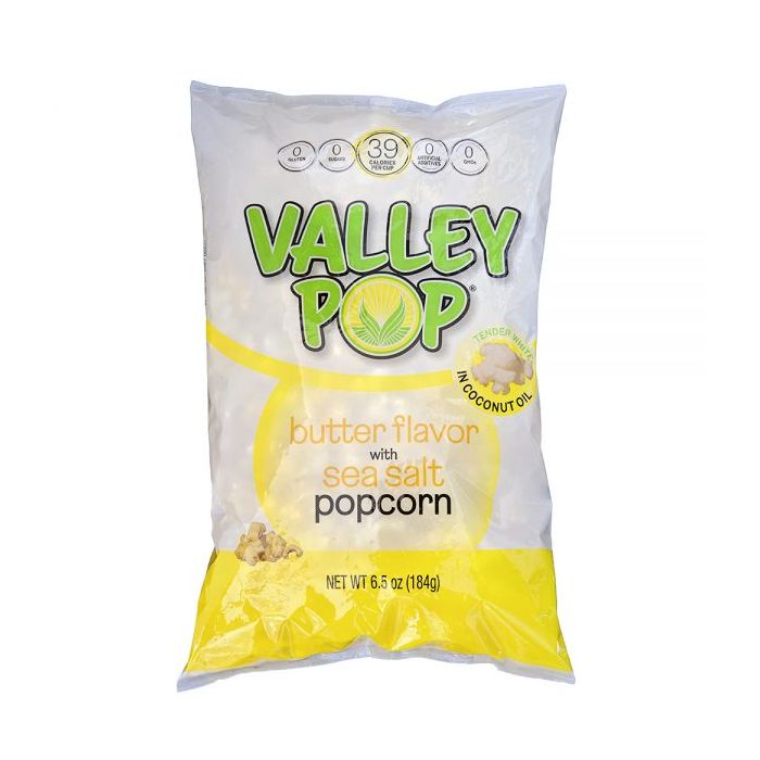 VALLEY POP: Bag Of Yellow Popcorn, 6.5 oz
