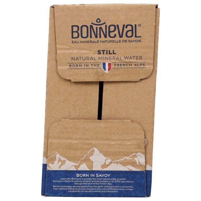BONNEVAL: Still Natural Mineral Water 6Pk, 101.4 fo